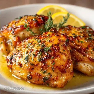 Mediterranean Chicken with Olive Oil