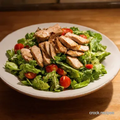 Mediterranean Chicken Salad No Mayo All Flavour Recipe Card
