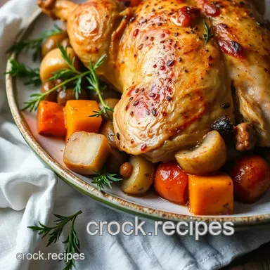 How to Make the Best Roast Chicken with Vegetables & Herbs: A Cozy Family Classic Recipe Card