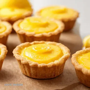 Lemon Cheesecake Tarts A Zesty Mini Dessert Recipe Card