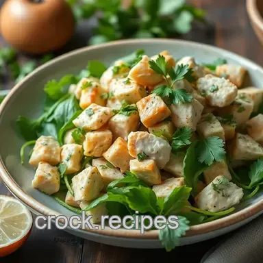 Easy &amp Juicy Mix Green Chicken Salad with Fresh Herbs: My Family’s Favorite