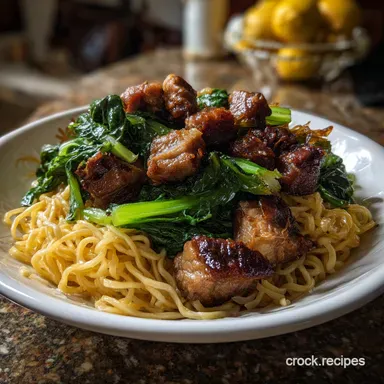 New Years Day Lucky Foods My: Prosperity Braised Feast