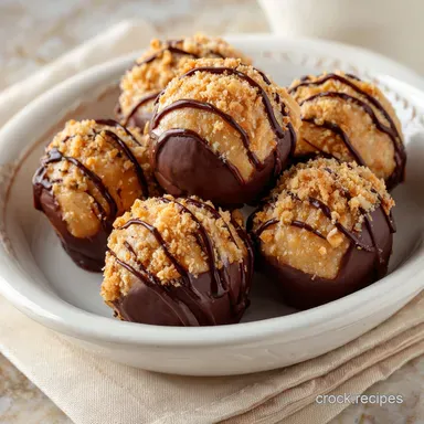 Keto Peanut Butter Balls: Decadent No-Bake Low Carb Dessert Recipe Card