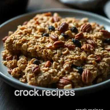 My Favourite Healthy Granola Bar Recipe: Easy No-Bake Snack Idea Recipe Card