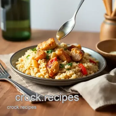 Delicious One-Pot Chicken Couscous: My Quick and Savory Weeknight Meal Recipe Card