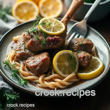How to Make One-Pot Lamb with Zesty Lemon & Dill: A Delicious Family Recipe Recipe Card