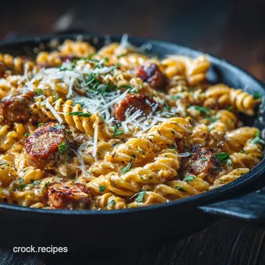One Pot Sausage Pasta: Creamy, Quick, and the Best Midweek Meal Recipe Card