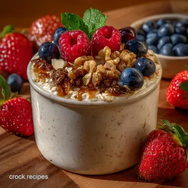 The Only Overnight Oats Recipe Youll Ever Need: Velvety & Thick Recipe Card