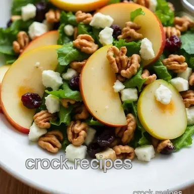 Orchard Crisp Apple & Walnut Salad: My Go-To Recipe! Recipe Card