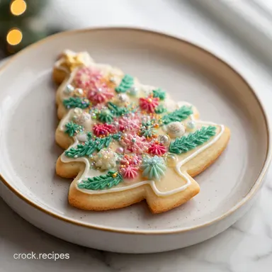 Ornament Story Sugar Cookies for 27 Servings Recipe Card