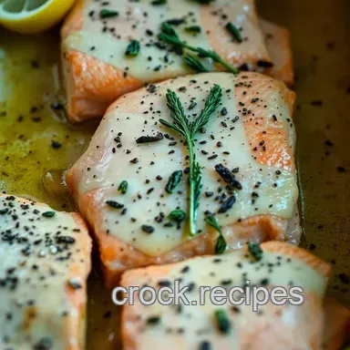 Oven-Baked Salmon with Lemon Herb Butter: Family Favorite Recipe Recipe Card
