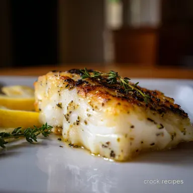 PanSeared Cod How to Prepare it Like a Pro Lemon Herb Recipe Card