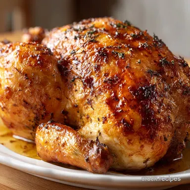 Roast Chicken Recipe: Juicy Meat, Crispy Skin Recipe Card
