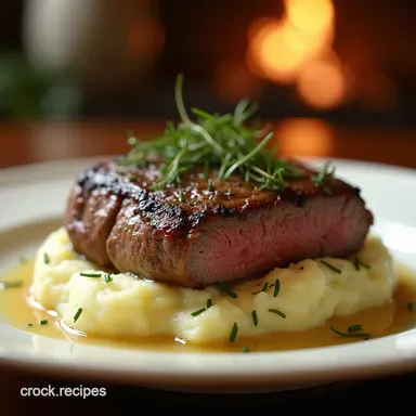 Steakhouse Secrets Juicy Steak Silky Mash Recipe Recipe Card