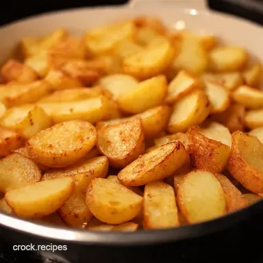 Crispy Best french fried potatoes in the Oven My Easy Recipe Recipe Card