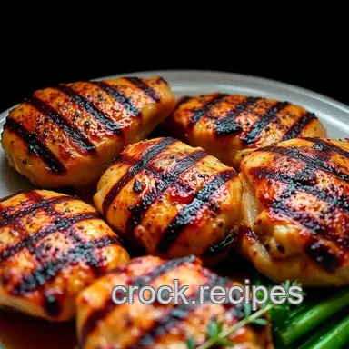 Juicy Grilled Chicken Breast: How Long to Grill Perfection! Recipe Card