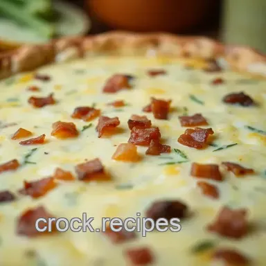 Crustless Quiche Lorraine: Easiest Recipe EVER!