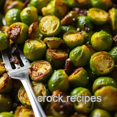Crispy Roasted Brussel Sprouts: My Foolproof Recipe! Recipe Card