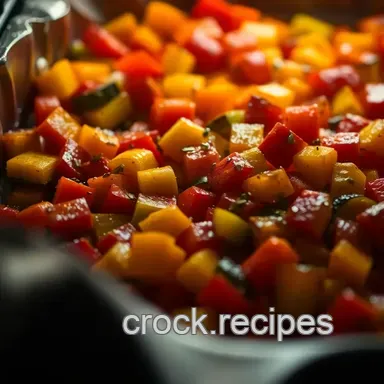 Roasted Vegetables in Oven: Rainbow Veggie Perfection! Recipe Card