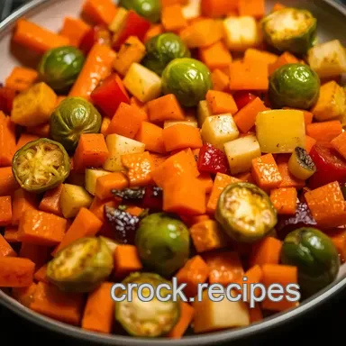 Easy & Flavorful Oven Roasted Vegetables Recipe: My Go-To Medley Recipe Card