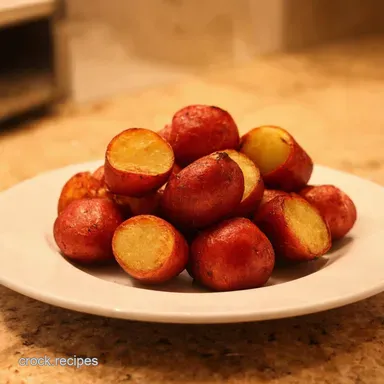 Crispy Roasted Red Potatoes My Foolproof Oven Method Recipe Card