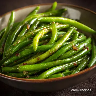 Steamed Green Beans: Tender-Crisp with Brown Butter Recipe Card