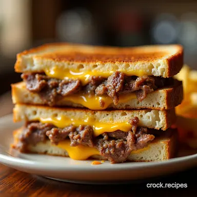 Philly Cheesesteak Grilled Cheese My Ultimate Meltdown Recipe Card