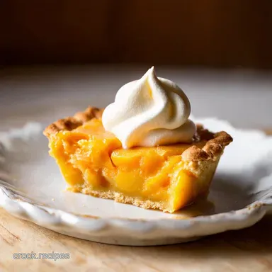 Mini Peach Pie Recipe PintSized Summer Perfection Recipe Card