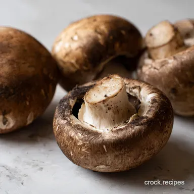 Portobello Prep How to Prepare Portobello Mushrooms Perfectly Recipe Card
