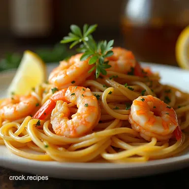 15Minute Lightning Prawn Linguine Quick Dinner Ideas Recipe Card