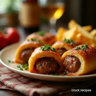 Pub Style Sausage Rolls My Secret Recipe Meat Recipe Card