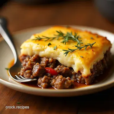 The Ultimate Cottage Pie Best Ground Beef Comfort Food Recipe Card