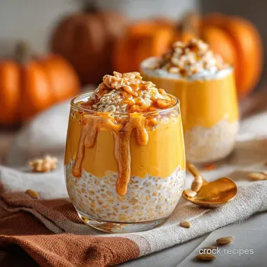 Pumpkin Spice Overnight Oats: Make-Ahead Breakfast Recipe Card