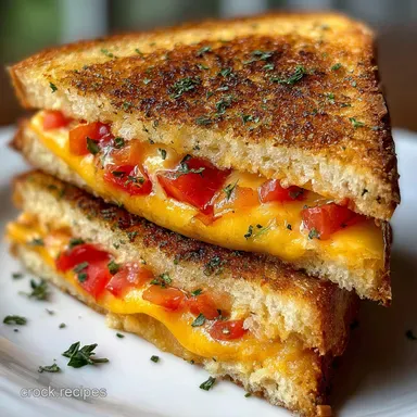 Quick Air Fryer Grilled Cheese: Crispy Baked Sandwich Recipe Card