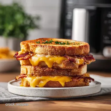 Quick Air Fryer Grilled Cheese: Crispy Baked Sandwich