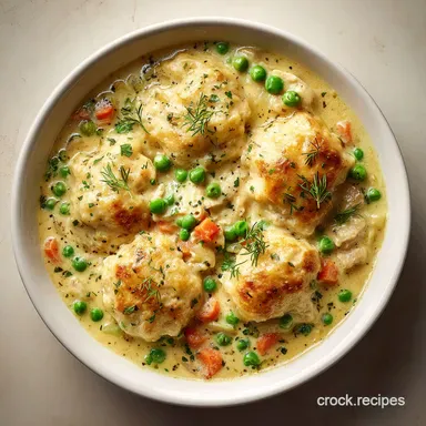 Chicken and Dumplings in 30 Minutes: Creamy Baked Recipe Card