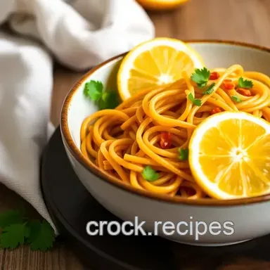 Quick Citrus Soba Noodles - Zesty Delight: A Refreshing Take on Asian Flavors Recipe Card