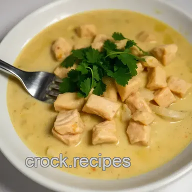 Quick & Creamy Thai Green Chicken Curry Recipe Recipe Card
