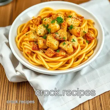 Easy Quick Honey-Mustard Chicken Pasta Delight for Family Dinners Recipe Card