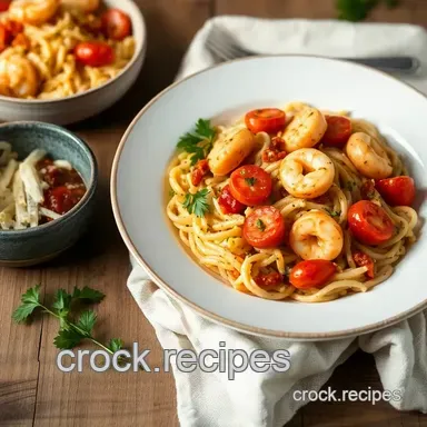 Spicy Quick Seafood Orzo with Chorizo Flavor: A One-Pan Delight Recipe Card