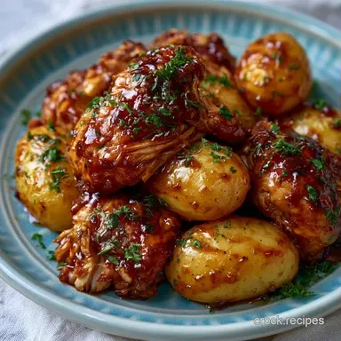 Quick Summer Slow Cooker Meal for 6 Recipe Card