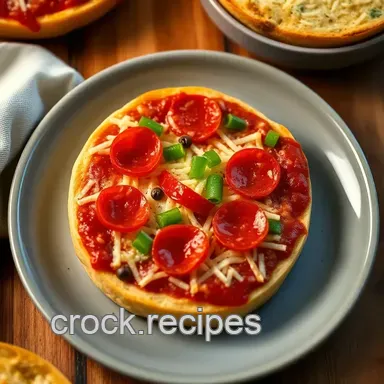Quick & Tasty English Muffin Pizza Recipe: A Family Favorite Recipe Card