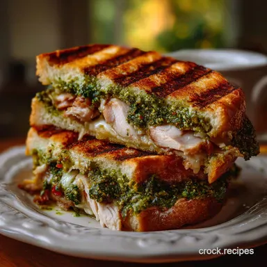 Quick Turkey Pesto Sandwich: 15 Minute Grilled Melt