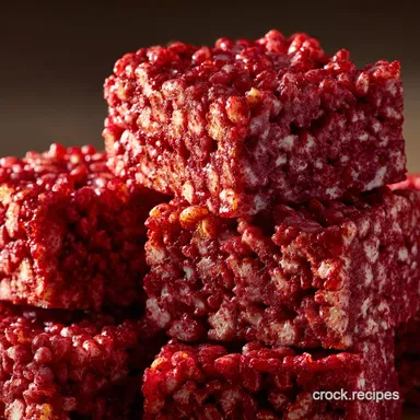 Sweeney Todds Red Velvet Raw Meat Rice Krispies Treat Recipe Recipe Card
