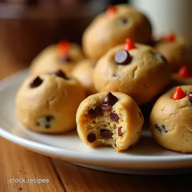 Reeses Cookie Bites Easy Peanut Butter Chocolate Chip Goodness Recipe Card