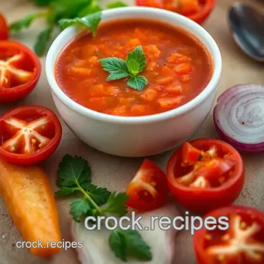 Refreshing Spanish Recipes: My Easy Gazpacho Recipe for Summer Recipe Card