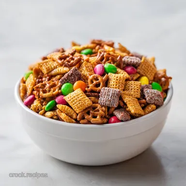 Reindeer Chow Snack Mix in 45 Minutes for 12 Servings