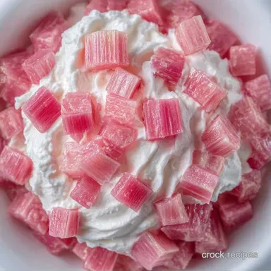 Rhubarb Whipped Cream Parfait: Creamy Recipe Card