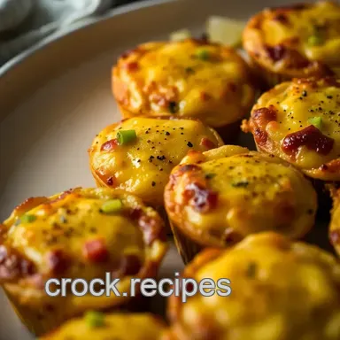 Rise & Shine! Customizable Egg Muffins - Easy Breakfast Recipe Card