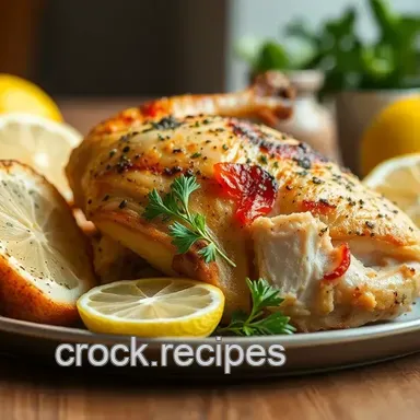 My Favorite Roast Chicken with Garlic Lemon Toasts: Easy &amp Flavorful!